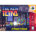 The New Tetris N64 box art – retro game for Nintendo 64