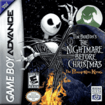 Nightmare Before Christmas: The Pumpkin King art work – action game for Nintendo Game Boy Advance