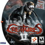 Nightmare Creatures II art work for the sega DreamCast