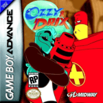 Ozzy and Drix art work – action game for Nintendo Game Boy Advance