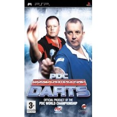 PDC World Championship Darts art work – video game for PlayStation Portable