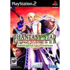 Phantasy Star Universe Ambition Of Illuminus Expansion art work – video game for PlayStation 2