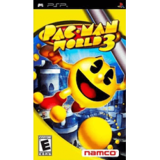 Pac-Man World 3 art work – video game for PlayStation Portable