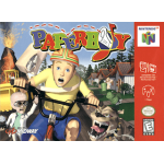 Paperboy N64 box art – retro game for Nintendo 64