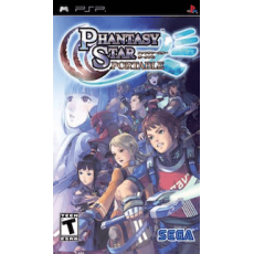 Phantasy Star Portable art work – video game for PlayStation Portable