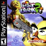 Point Blank 2 art work – video game for PS1