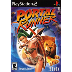 Portal Runner art work – video game for PlayStation 2