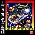 Power Rangers Zeo Battle Pinball art work – video game for PS1