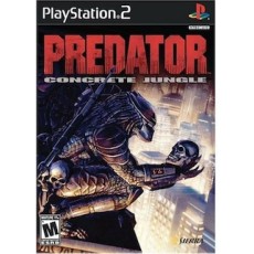 Predator Concrete Jungle art work – video game for PlayStation 2