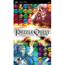 Puzzle Quest Challenge of the Warlords art work – video game for PlayStation Portable