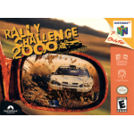 Rally Challenge 2000 N64 box art – retro game for Nintendo 64