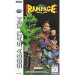Rampage World Tour Sega Saturn box art – retro game for Sega Saturn