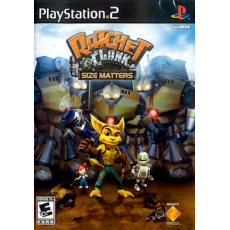 Ratchet & Clank Size Matters art work – video game for PlayStation 2