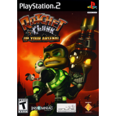 Ratchet & Clank Up Your Arsenal art work – video game for PlayStation 2