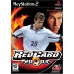 Red Card 2003 art work – video game for PlayStation 2