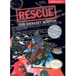 Rescue the Embassy Mission NES box art – classic 8-bit game for Nintendo NES