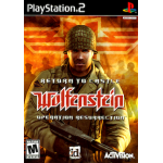 Return to Castle Wolfenstein art work – video game for PlayStation 2