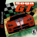Sega GT art work for the sega DreamCast