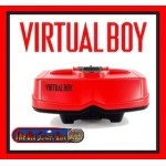 Nintendo Virtual Boy console only with red headset shown without stand or accessories