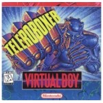 Telero Boxer Virtual Boy cover with robot boxer in first-person fighting stance artwork