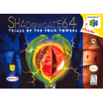 Shadowgate 64 - Trials of the Four Towers N64 box art – retro game for Nintendo 64