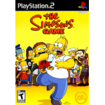 The Simpsons Game art work – video game for PlayStation 2