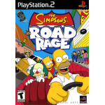The Simpsons Road Rage art work – video game for PlayStation 2