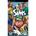 The Sims 2: Pets art work – video game for PlayStation Portable