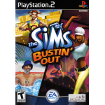 The Sims Bustin Out art work – video game for PlayStation 2