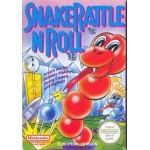 Snake Rattle n Roll NES box art – classic 8-bit game for Nintendo NES