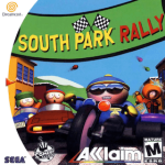 South Park Rally art work for the sega DreamCast