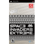 Space Invaders Extreme art work – video game for PlayStation Portable