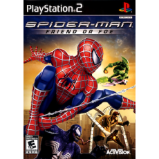 Spiderman Friend or Foe art work – video game for PlayStation 2