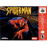 Spider Man / SpiderMan N64 box art – retro game for Nintendo 64