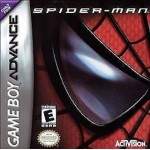 Spiderman art work – action game for Nintendo Game Boy Advance
