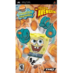 SpongeBob SquarePants The Yellow Avenger art work – video game for PlayStation Portable