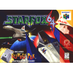 Star Fox 64 N64 box art – retro game for Nintendo 64