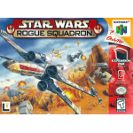 Star Wars Rogue Squadron N64 box art – retro game for Nintendo 64