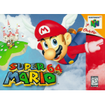 Super Mario 64 N64 box art – platformer for Nintendo 64