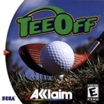 Tee Off Golf art work for the sega DreamCast