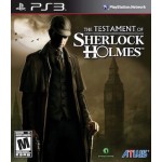 Testament Of Sherlock Holmes art work – video game for PlayStation 3