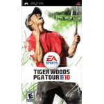 Tiger Woods PGA Tour 10 art work – video game for PlayStation Portable