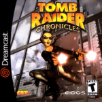 Tomb Raider Chronicles art work for the sega DreamCast