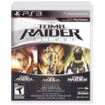 Tomb Raider Trilogy art work – video game for PlayStation 3