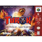 Turok Rage Wars N64 box art – retro game for Nintendo 64