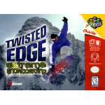 Twisted Edge Extreme Snowboarding N64 box art – retro game for Nintendo 64