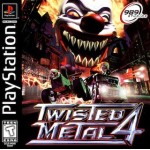 Twisted Metal 4 art work – video game for PS1