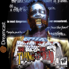 The Typing of the Dead art work for the sega DreamCast