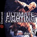 Ultimate Fighting Championship art work for the sega DreamCast