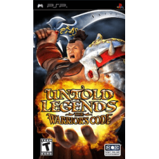 Untold Legends The Warrior's Code art work – video game for PlayStation Portable